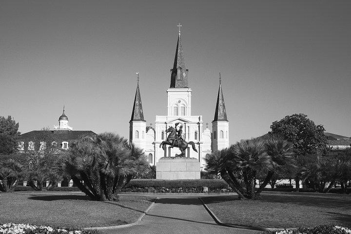 Cathedral black and white
