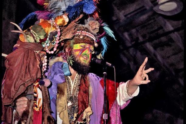 a group of people wearing costumes