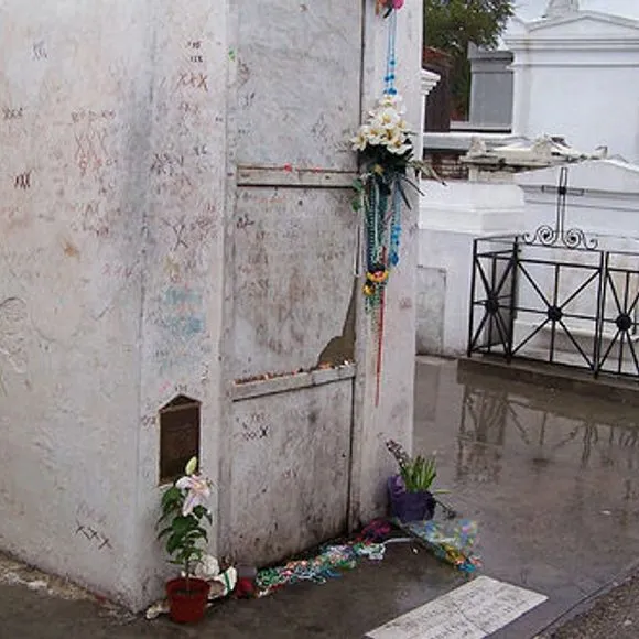 The Tomb of the Voodoo Queen, Marie Laveau The Tomb of the Voodoo Queen, Marie Laveau